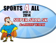Sports 4 All Super Star 5k and 1 mile walk