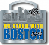 The We Stand with Boston Virtual Run - A 5k/10k/Half Marathon