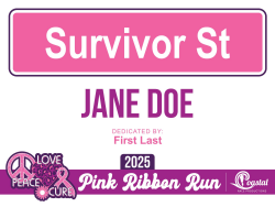 View a larger image of CUSTOM SURVIVOR TRIBUTE SIGNS