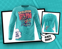 View a larger image of Skeleton Run Long Sleeve Tech Shirt