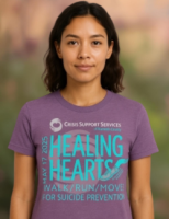 View a larger image of Healing Hearts 2025 T-shirt