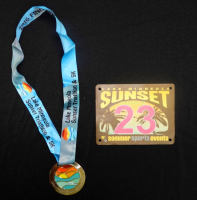 View a larger image of Sunset Bib & Medal Combo