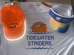 View a larger image of Tidewater Striders Visor / Race Cap