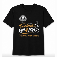 View a larger image of Damillion's Run For HOPE T-Shirt