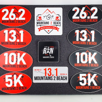 View a larger image of M2B Distance Sticker