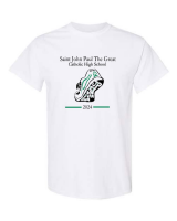 View a larger image of Short Sleeve White Cotton T-Shirt (with race logo)