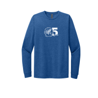 View a larger image of ROYAL Adult Long Sleeve with WHITE 5 year logo