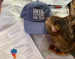 View a larger image of Baseball Cap - Until Everyone Can Read