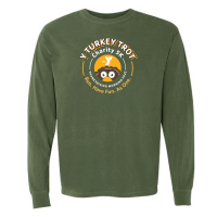 View a larger image of Unisex Garment-Dyed Heavyweight Long Sleeve T-Shirt - Hemp