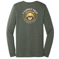 View a larger image of Long Sleeve Tee -Heather Military Green 