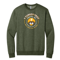 View a larger image of Unisex Crewneck Sweatshirt - Military Green
