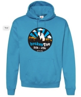 View a larger image of Unisex Hoodie Blue