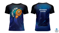 View a larger image of Pumpkin Run Shirt - Sublimated Race Shirt