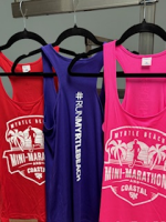 View a larger image of MB Mini Marathon Ladies Tank-Purple, Red or Pink