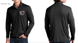 View a larger image of Helping Heroes NEPA Men's 1/2 Zip