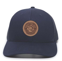 View a larger image of Premium Trucker with Leather Patch