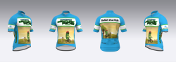 View a larger image of 2026 Natchez Trace Century Ride Men's Jersey, Short Sleeve