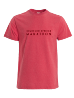 View a larger image of *Colorado Springs Marathon Red Short Sleeve TShirt