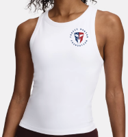 View a larger image of UA Motion Women’s High Neck Tank - White