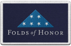View a larger image of Folds of Honor Logo Patch - Velcro