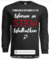 View a larger image of Women in STEM Walkathon 2025 Shirt