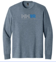 View a larger image of Additional Purchase - Heather Denim Long Sleeve T shirt