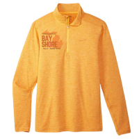 View a larger image of Men's Bayshore Dash Half Zip (Heather Orange Pop) - 13.1