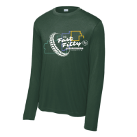 View a larger image of Men's Forest Green Long Sleeve Technical Tee