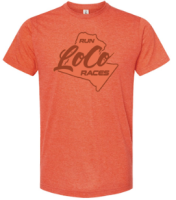 View a larger image of Run Loco Races Orange T-shirt