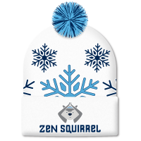 View a larger image of Pom Hat (White)