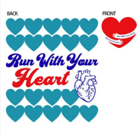 View a larger image of Run With Your Heart T-shirt