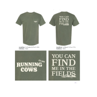 View a larger image of Pre-Order: Moss  Pocket Tee Adult (2XL- 3XL)