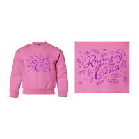 View a larger image of Pre-order: Youth Saftey Pink Crewneck Sweatshirt (unisex)