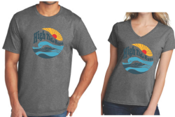 View a larger image of High Tide Runs Shirt -  Graphite Heather