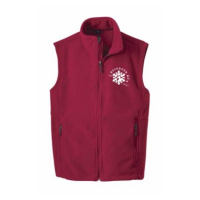 View a larger image of Red Fleece Vest