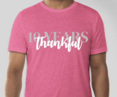 View a larger image of T-Shirt - CHARITY PINK