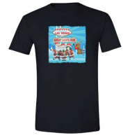 View a larger image of Santa Run Cartoon Tee