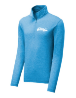 View a larger image of Blue Quarter Zip Pullover