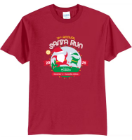 View a larger image of 2025 Santa Run - Short Sleeve Shirt - sizes S-XL
