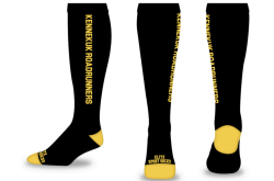 View a larger image of Black Kennekuk Roadrunner Knee High Sock