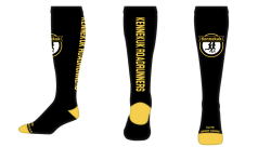 View a larger image of Black Kennekuk Roadrunners Logo Knee High Sock