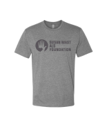 View a larger image of Grey/Grey Susan Mast ALS Foundation T-Shirt