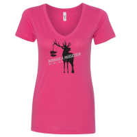 View a larger image of *SALE* Pink V-Neck Fitted 