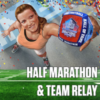 View a larger image of Hall of Fame Half Marathon Expo Booth