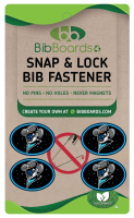 View a larger image of Space Cowboys Bib Snaps (TWO Sets of 4)