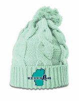 View a larger image of Reef's Run Chunky Twist Knit Cuffed Beanie