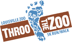 View a larger image of Throo the Zoo Logo Sticker