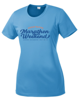 View a larger image of Cedar Rapids Marathon Weekend Training Tech Tee-Women's
