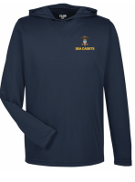 View a larger image of Sport-Tek PosiCharge Competitor Hooded Pullover - Navy Blue