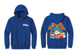 View a larger image of Royal Blue Santa Squad Hoodie (Youth)